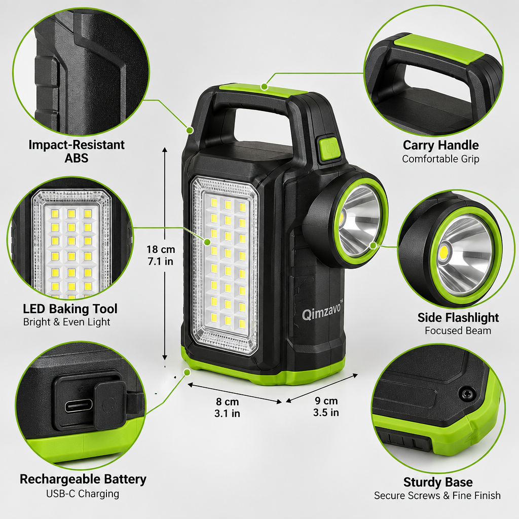 Qimzavo™ Multi-Function Handheld Emergency Light product image 05