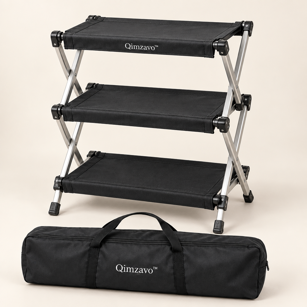 Qimzavo™ Multi-Tier Foldable Camp Shelf product image 01