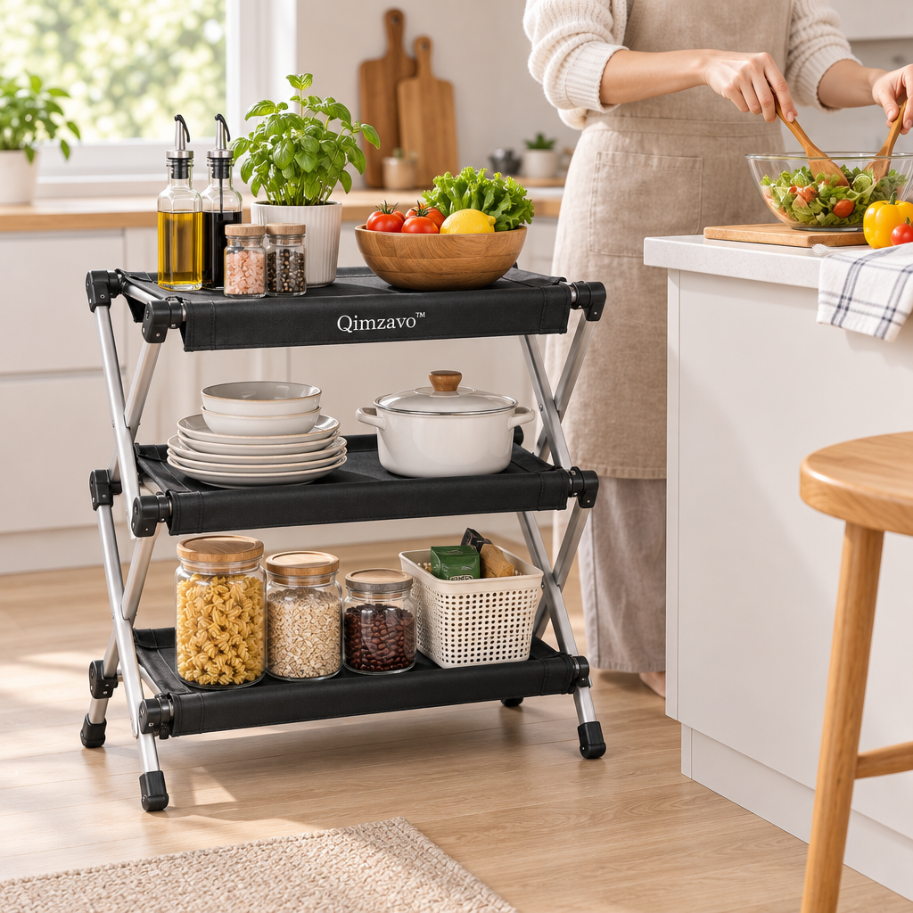 Qimzavo™ Multi-Tier Foldable Camp Shelf product image 04